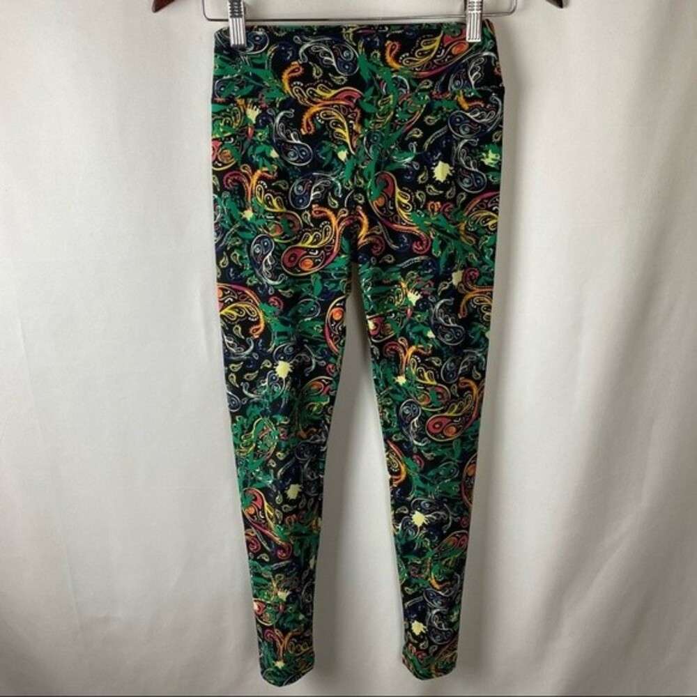 LuLaRoe Floral Print Leggings